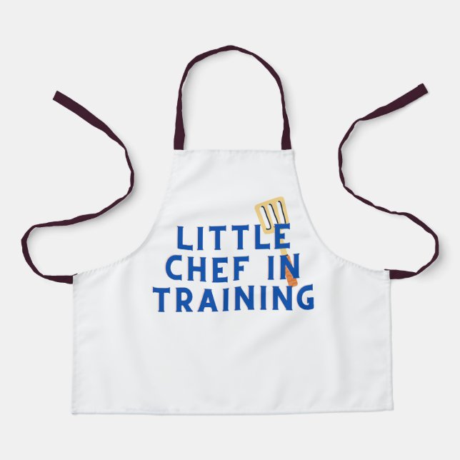 Tablier Petit chef en dressage pour enfants (Recto)