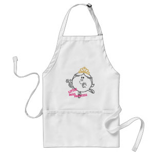 Tablier Petite Mlle Princesse   Lettres roses