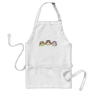 Tablier Petits hiboux