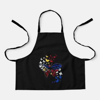Tablier Philippflag Pinoy Filipino Butterfly