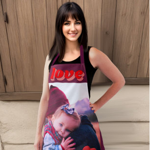 Tablier Photo Love Infused Personal Canvas of Affection