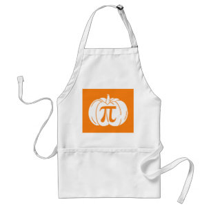 Tablier Pi d'Halloween à la citrouille