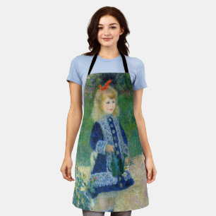 Tablier Pierre-Auguste Renoir - Une fille avec une canne d