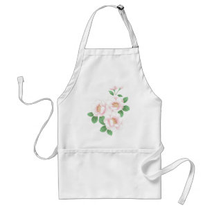 Tablier Pies roses Japonais Floral Kimono