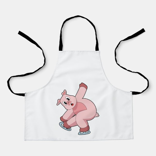 Tablier Pig Patinage sur glace Patins sur glace (Recto)