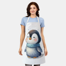 Pingouin cosy - Art numérique mignon