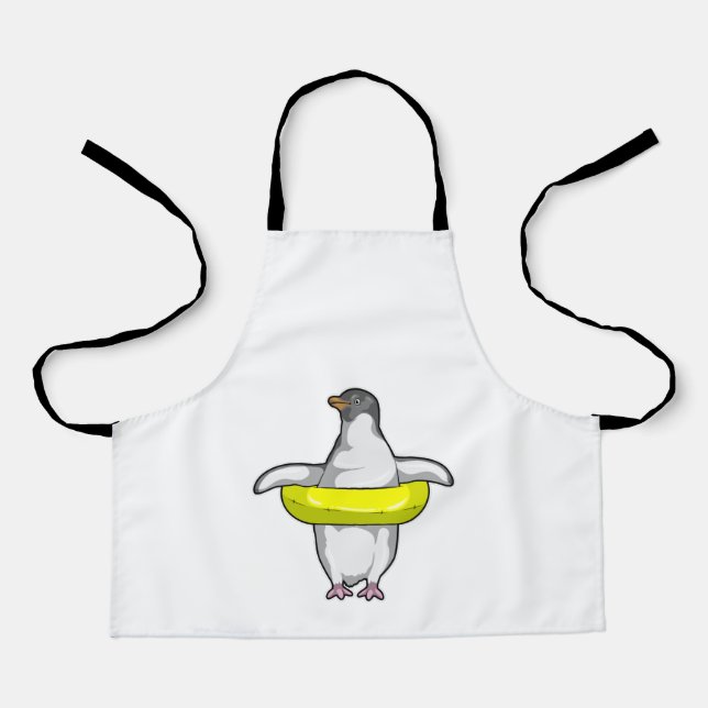 Tablier Pingouin with Swim (Recto)
