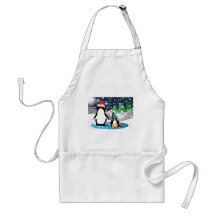 Tablier Pingouins