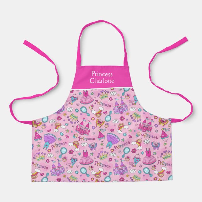 Tablier Pink Princess Apron (Recto)