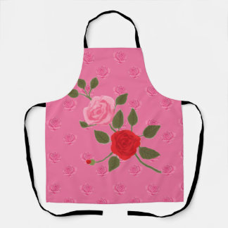 Tablier Pink roses