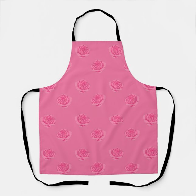 Tablier Pink roses (Recto)