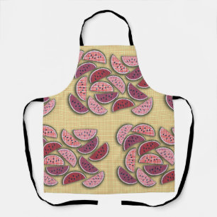 Tablier Pique-nique Love Watermelons Fruits frais Style
