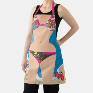 Tablier Pirate bikini plage cuisine cuisine