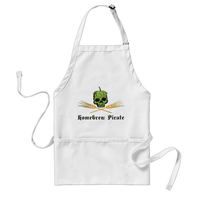 Tablier Pirate de brew à la maison (Devant)