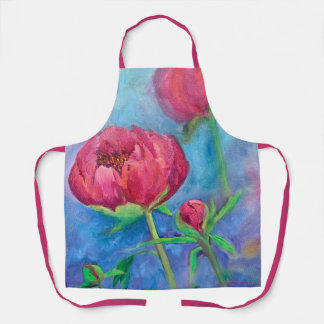 Tablier Pivoines d'Alaska
