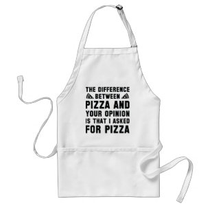 Tablier Pizza And Your Opinion