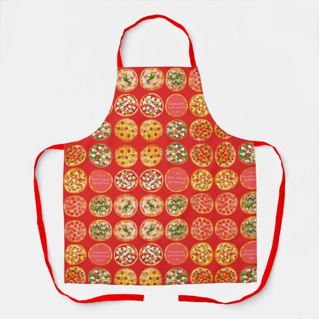 Tablier Pizza Apron (Recto)
