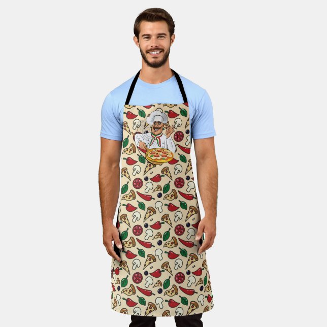 Tablier Pizza Chef (Porté)