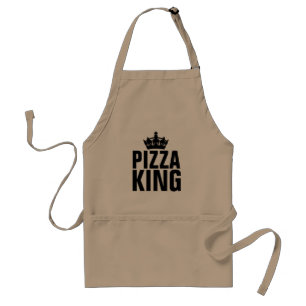 Tablier PIZZA KING Papa M, ens Kitchen Apron