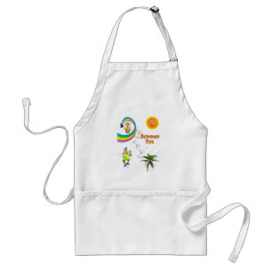 Tablier Plage Amusant Cuisine Apron