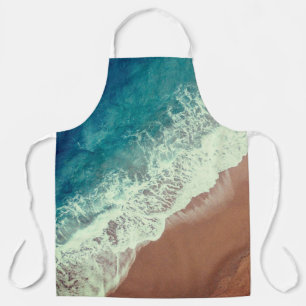 Tablier Plage d'eau de mer sable de plage