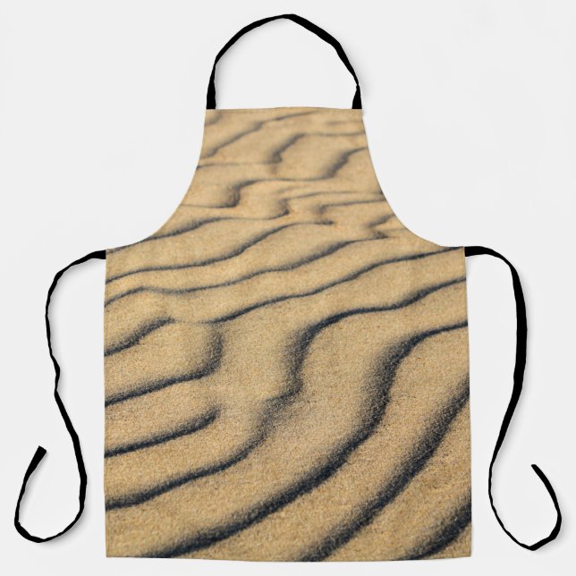 Tablier Plage sable vagues sable dunes sable (Recto)