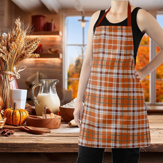 Tablier Plaid automne (Créateur téléchargé)