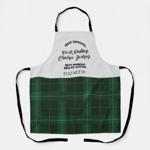 Tablier Plaid Clan Walsh À damiers Tartan Kitchen