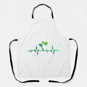 Tablier Plante Heartbeat - Botany Botanist Gardening Plant