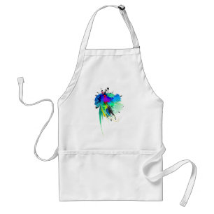 Tablier Plaques de peinture Peacock Abstraites