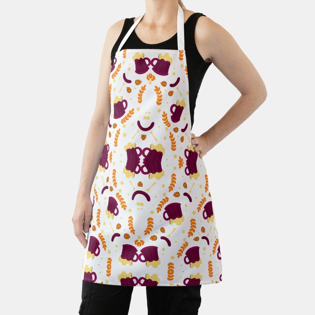 Tablier Playful Pattern Apron Design  (Créateur téléchargé)