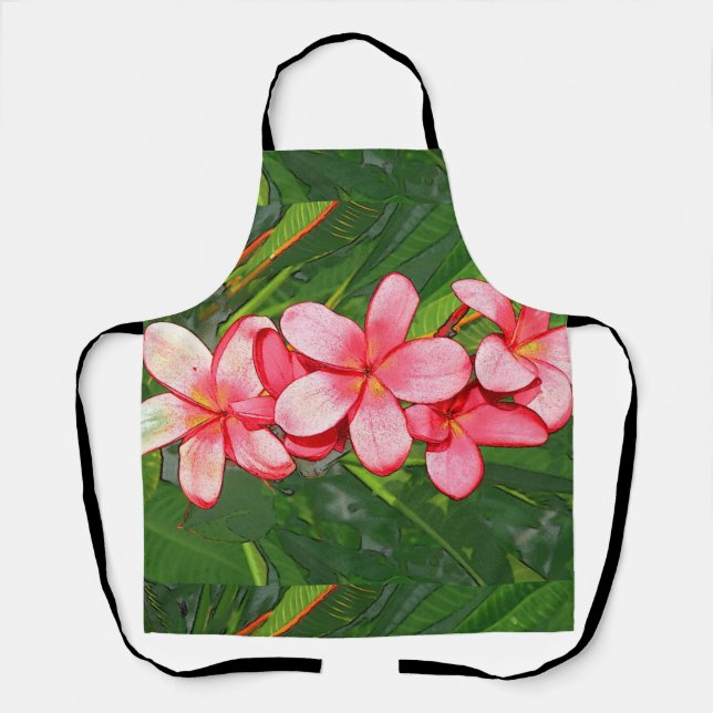 Tablier Plumerias (Recto)