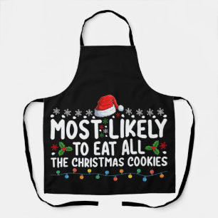 Tablier Plus susceptible de manger tous les biscuits de No