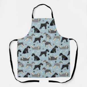 Tablier Poches et os Schnauzer