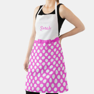Tablier Pois blancs