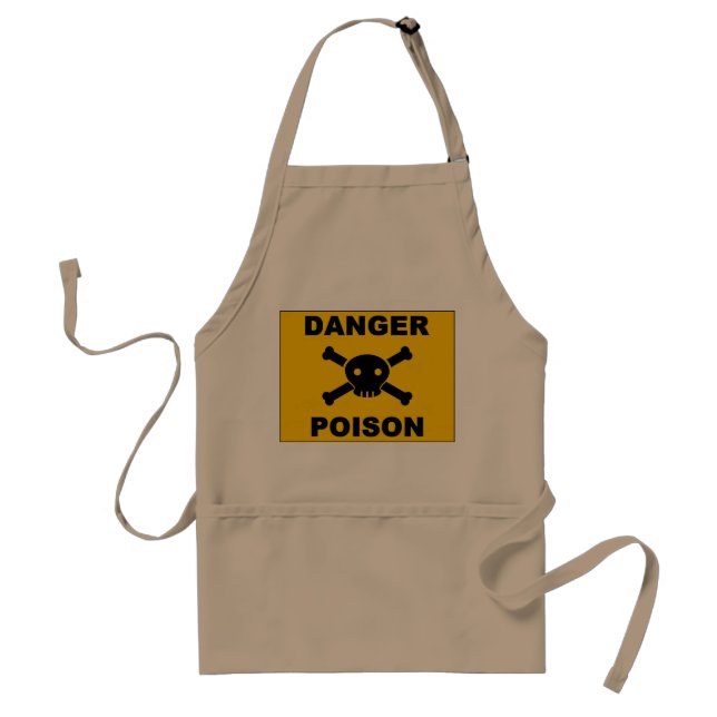 Tablier Poison de danger (Devant)