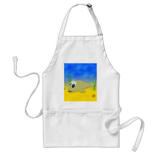 Tablier Poisson Carton mignon