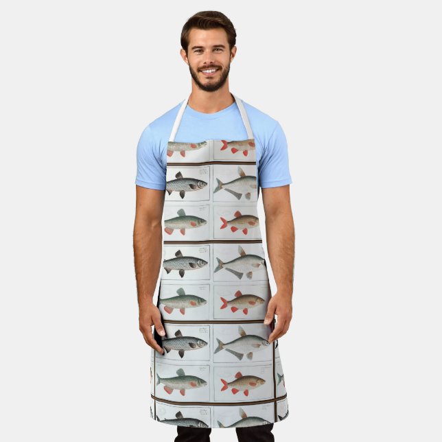 Tablier Poisson vintage (Porté)