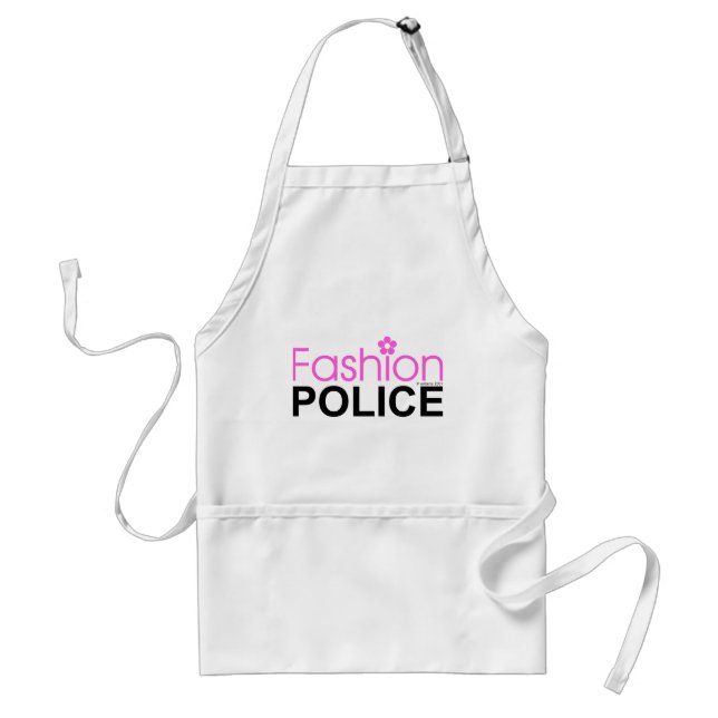 Tablier Police de mode (Devant)