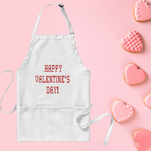Tablier Police en forme de coeur minuscule Heureuse Sainte