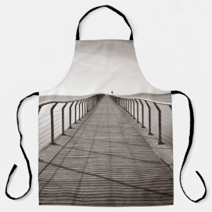 Tablier Pont Del Petroli au lever du soleil à Barcelone en