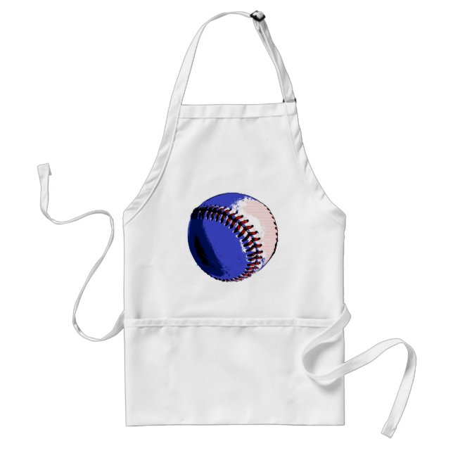 Tablier Pop Art Baseball (Devant)