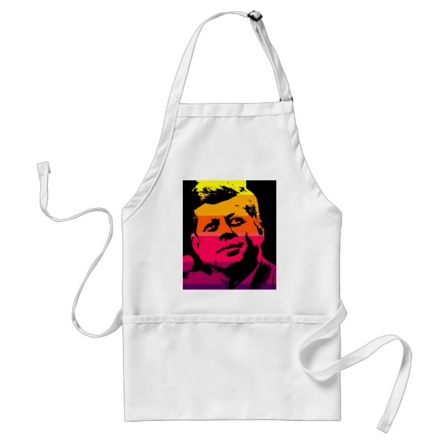 Tablier Pop Art Jack JFK John F. Kennedy (Devant)