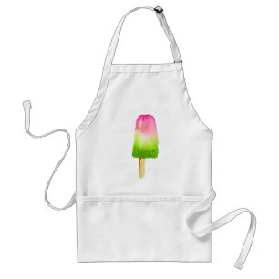 Tablier pop art pâsicle de framboise été