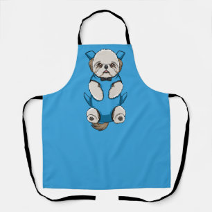 Tablier Porte-chien avant de l'aire de toilettage - Shih T