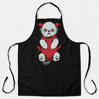 Tablier Porte-chien avant de l'aire de toilettage - Shih T