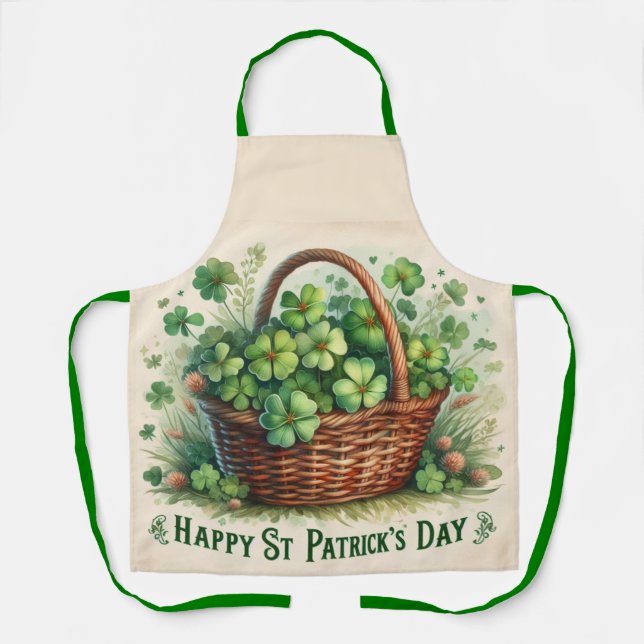 Tablier Porte d'impression à 4 feuilles en lover irlandais (Recto)