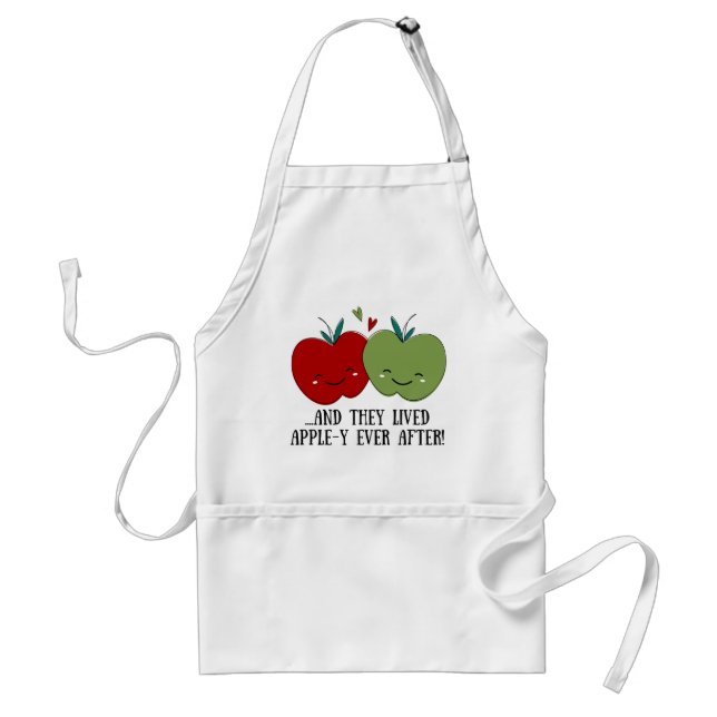 Tablier Porte-pomme mignon (Devant)