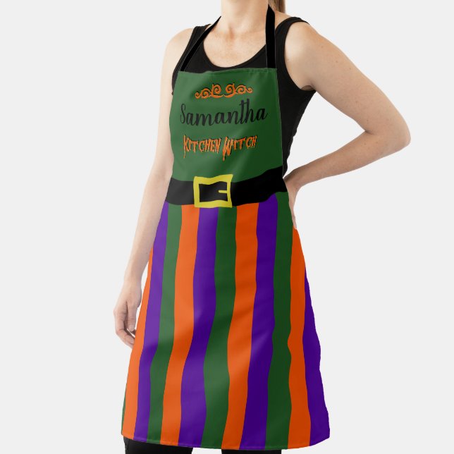 Tablier Porte-sorcière de cuisine personnalisée (Insitu)