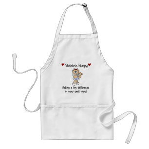 Tablier Porter T-shirts et cadeaux des infirmières pédiatr